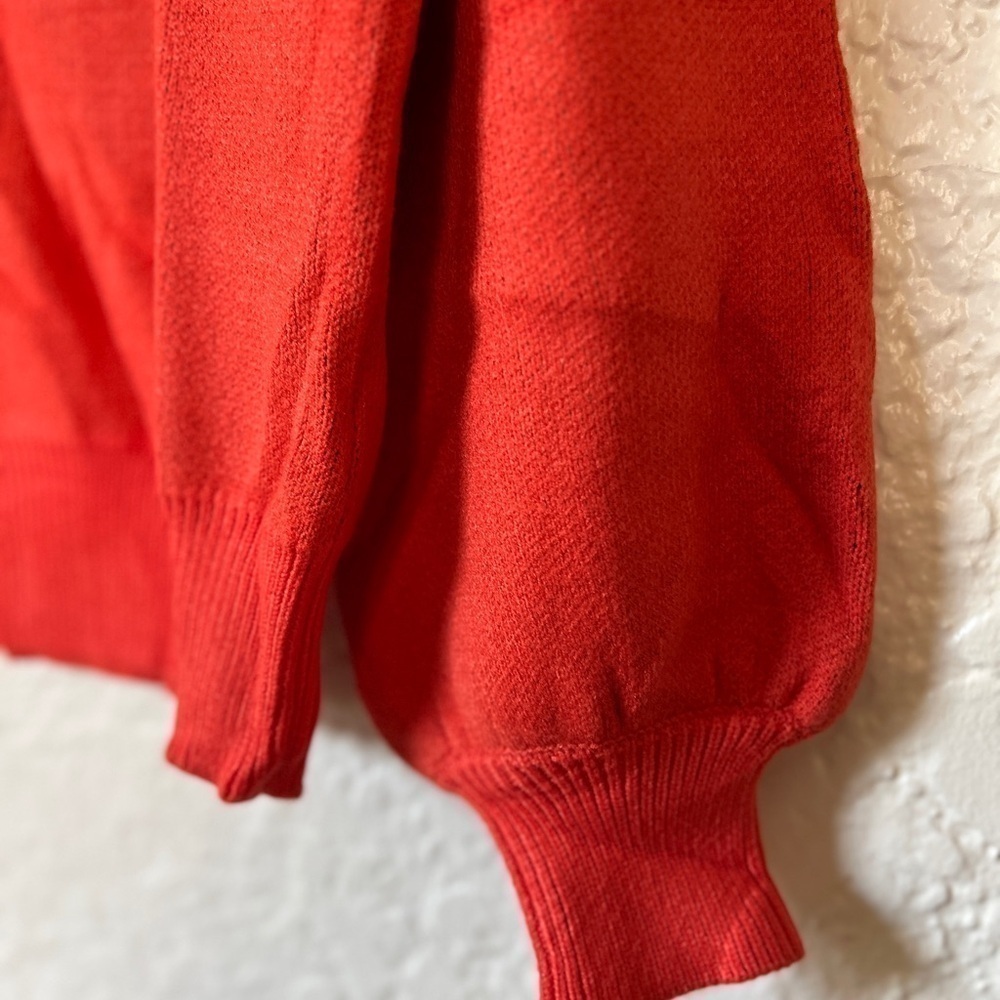 Orange Halloween Pumpkin Face Pattern Drop Should… - image 5